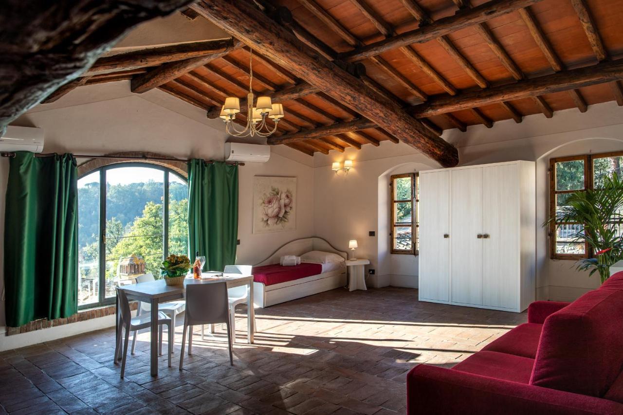 Villa Norcenni Aparthotel Figline Valdarno Exterior photo